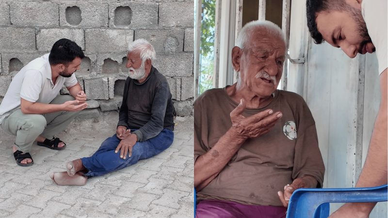 Çaresizliğe Karşı Kesintisiz Saha Mücadelesi: Halil Amcamızı Bir An Olsun Yalnız Bırakmadık!